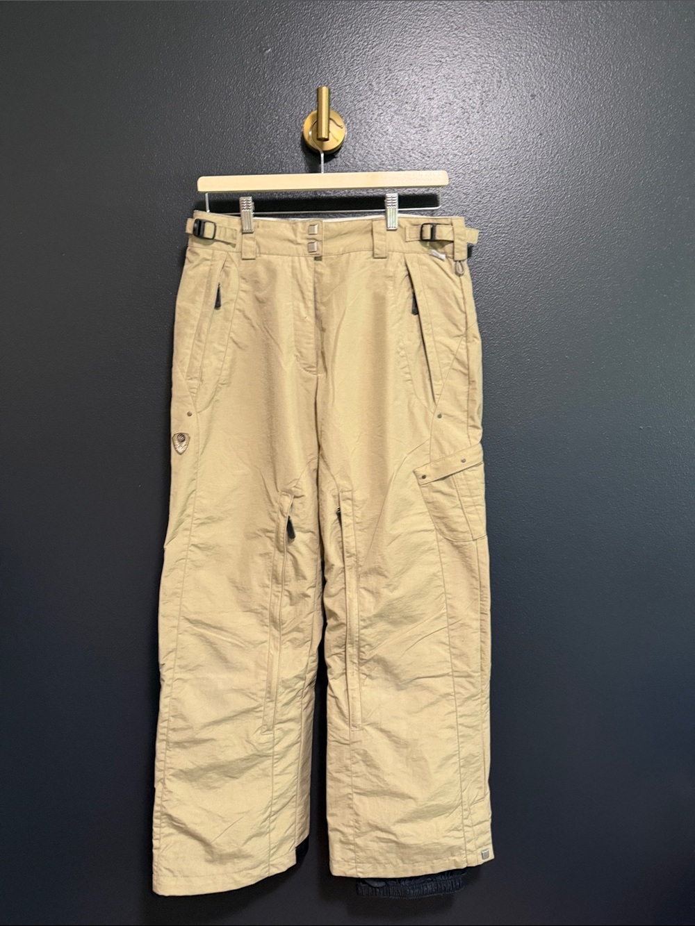 Vintage Columbia Convert Ski Pants Tan Baggy Y2K Snowboard
